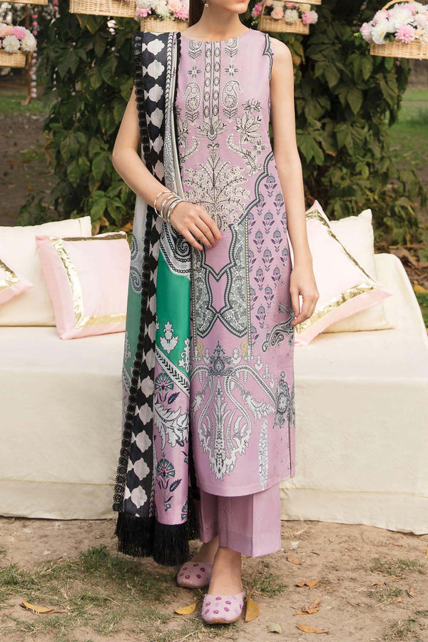 Bahaar Ayzel by Afrozeh Unstitched 3 Piece Printed Lawn Collection'2023-AZL-23-V1-07