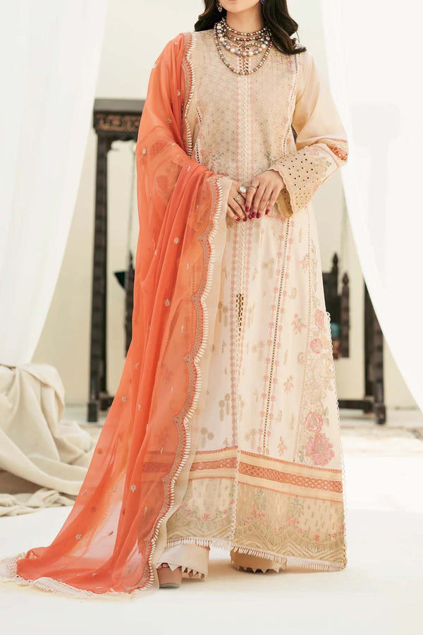 Amaya by Maryum N Maria Unstitched 3 Piece Luxury Lawn Collection'2023-MLFD-127