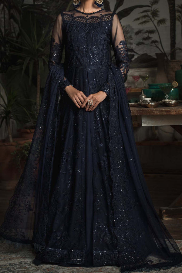 La Rosella by Zarif Unstitched 3 Piece Luxury Formals Collection'2023-ZLR-08-Starry