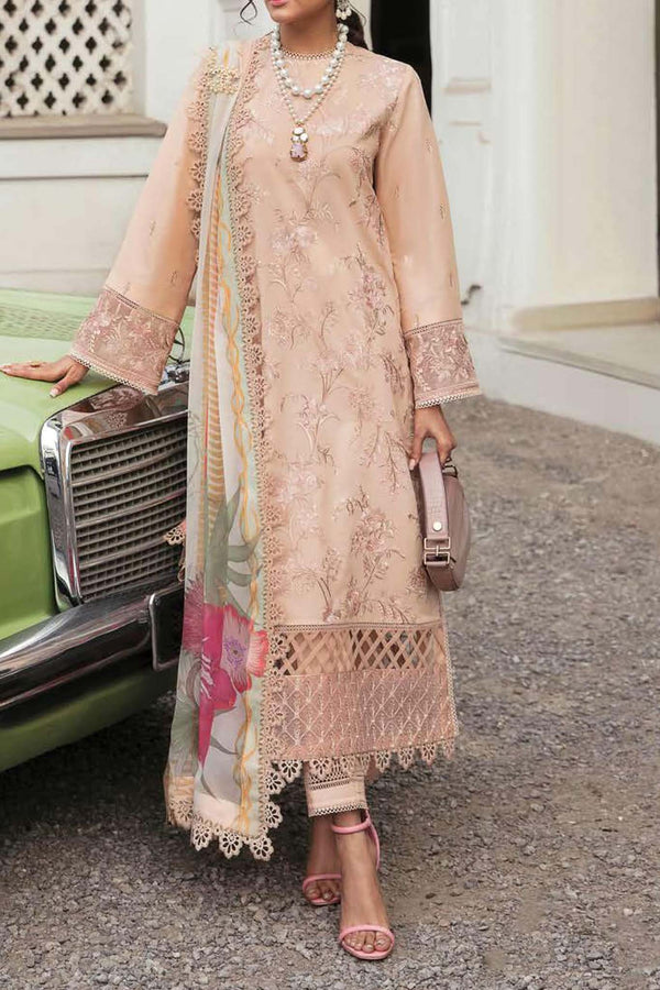 Lamhay by Afrozeh Unstitched 3 Piece Luxury Lawn Collection'2023-AL-V1-09-Euphoria