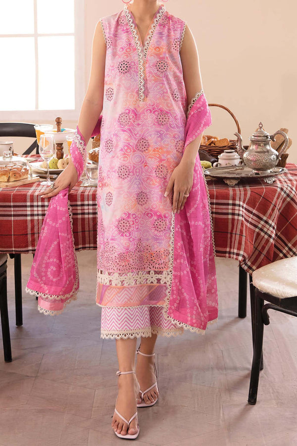 Afrozeh Printskari Unstitched 3 Piece Summer Lawn Collection'2023-ALV4-07