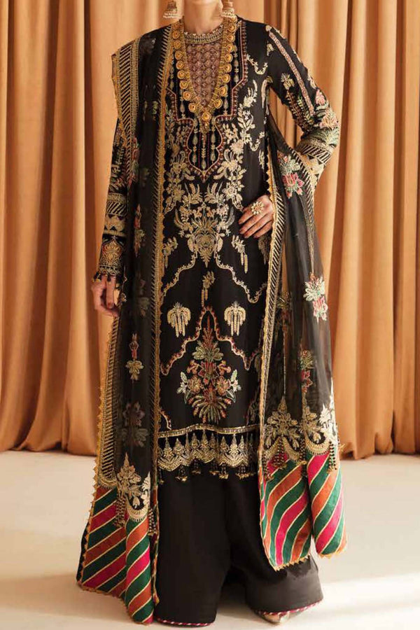 Fleur De Lis Ayzel by Afrozeh Unstitched Luxury Chiffon Collection'2023-07-Zenith