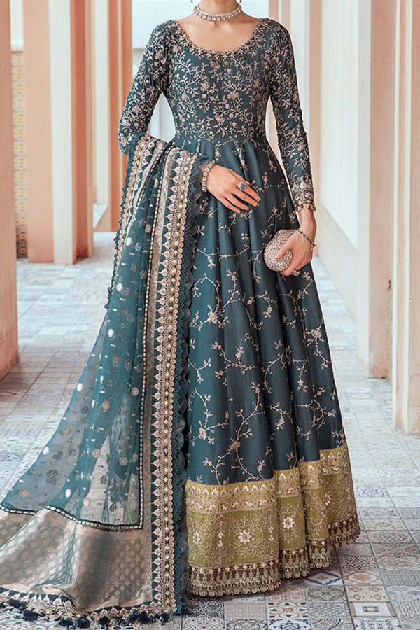 Maria B Sateen Unstitched 3 Piece Fall Collection'2023-CST-10