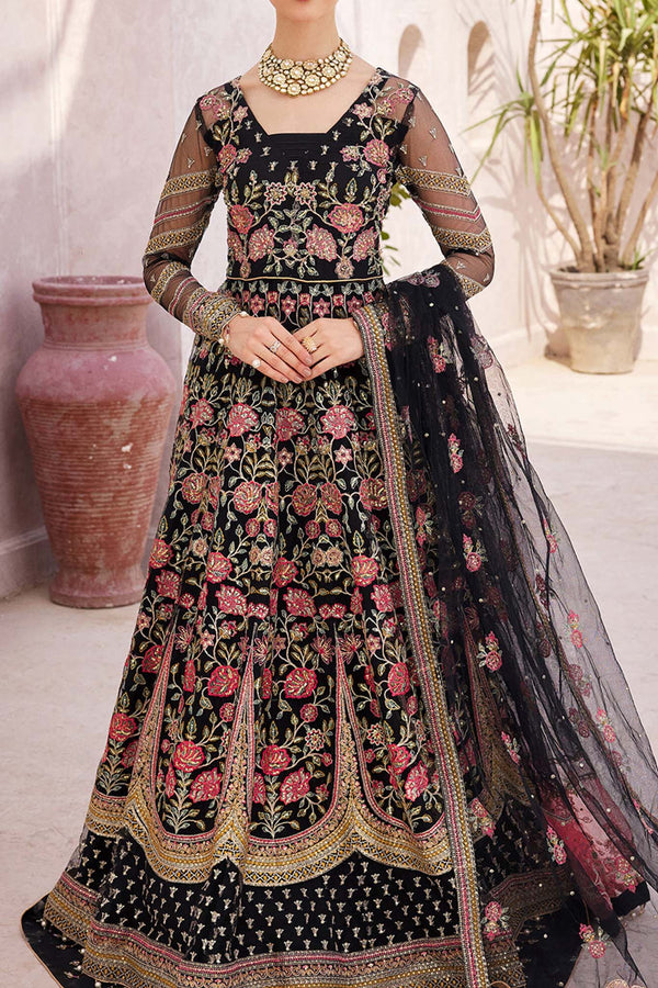 Mirha by Emaan Adeel Unstitched 3 Piece Wedding Collection'2023-MH-205