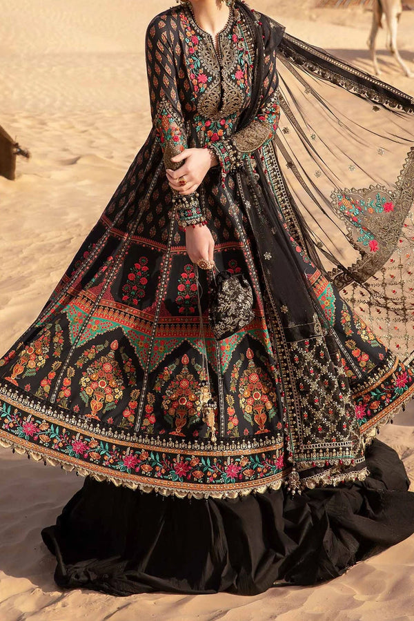 Voyage A Luxe by Maria B Unstitched 3 Piece Luxury Lawn Collection'2024-D-2413-B