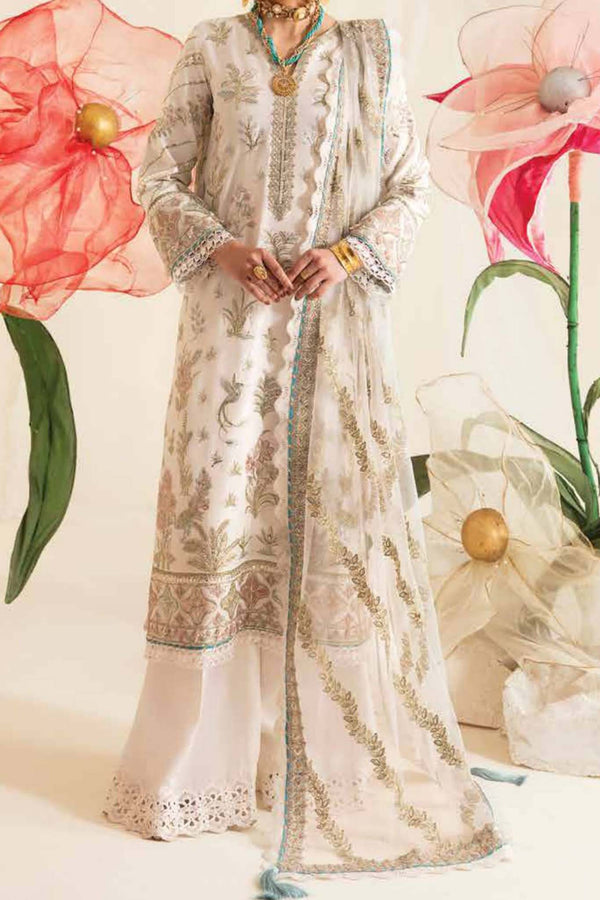 Fleur De Lis Ayzel by Afrozeh Unstitched Luxury Chiffon Collection'2023-03-Victorie