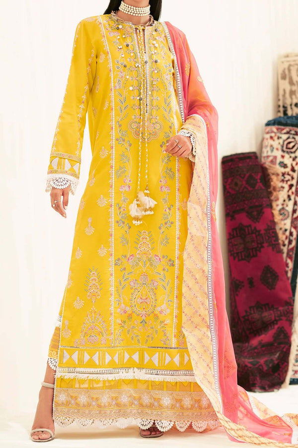 Amaya by Maryum N Maria Unstitched 3 Piece Luxury Lawn Collection'2023-MLFD-113