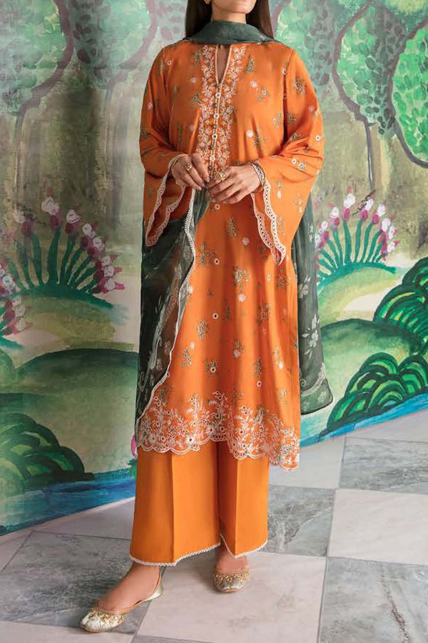 Cross Stitch Eid Lawn Vol-02 Unstitched 3 Piece Premium Collection'2023-CSP-310