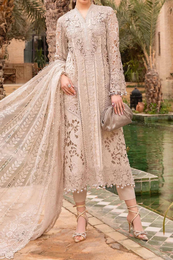 Voyage A Luxe by Maria B Unstitched 3 Piece Luxury Lawn Collection'2024-D-2409-A