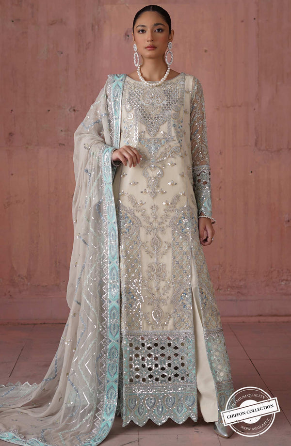 Mashq Premium by Maryum N Maria Unstitched Chiffon Collection'2023-QFD-0047