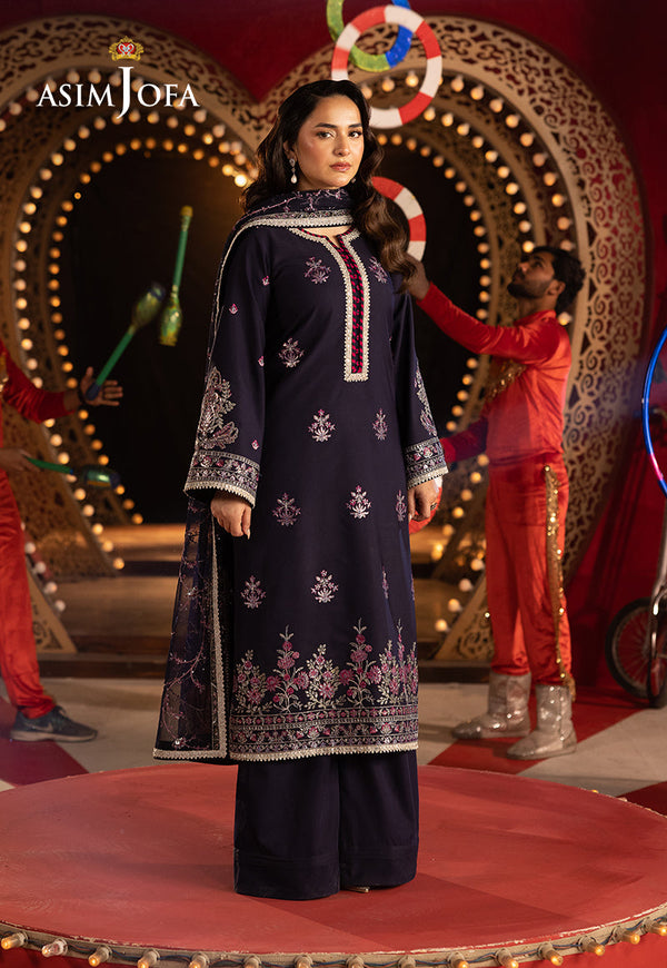 Festive Opulence By Asim Jofa Unstitched 3 Piece Formals Collection'2025-AJFO-04