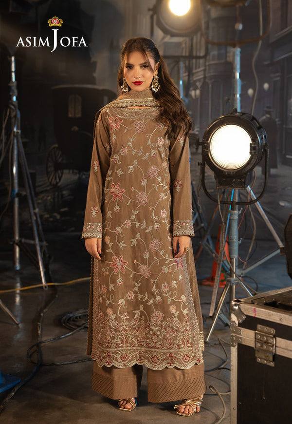 Festive Opulence By Asim Jofa Unstitched 3 Piece Formals Collection'2025-AJFO-12