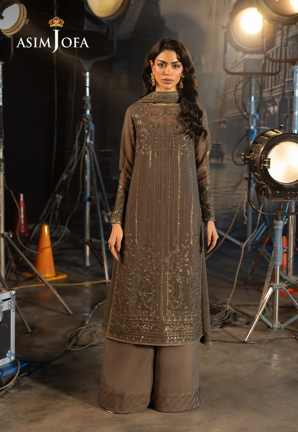Festive Opulence By Asim Jofa Unstitched 3 Piece Formals Collection'2025-AJFO-09