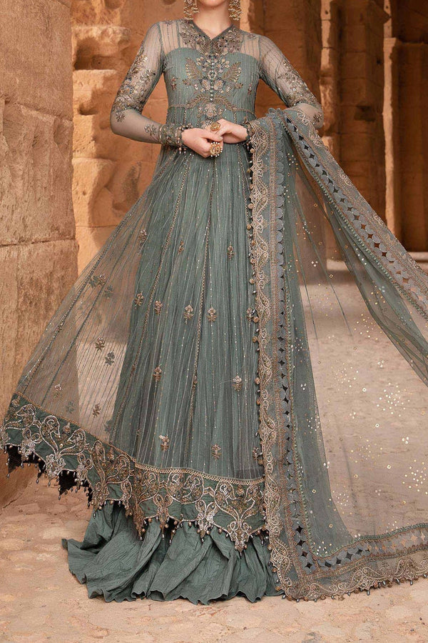 Voyage A Luxe by Maria B Unstitched 3 Piece Luxury Lawn Collection'2024-D-2403-A