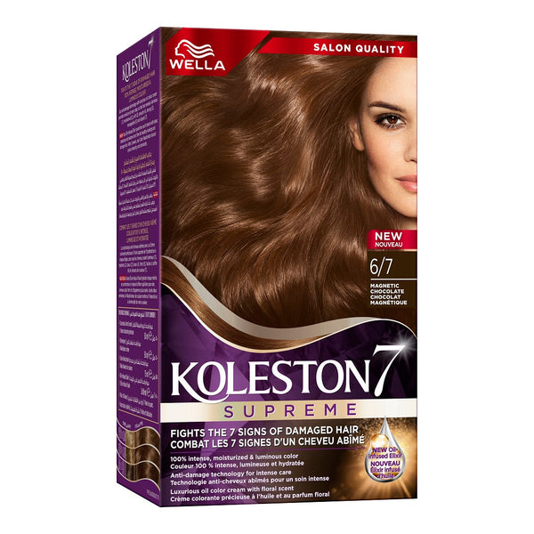 Wella - Koleston Kit 6 7 Chocolate Brown Menap