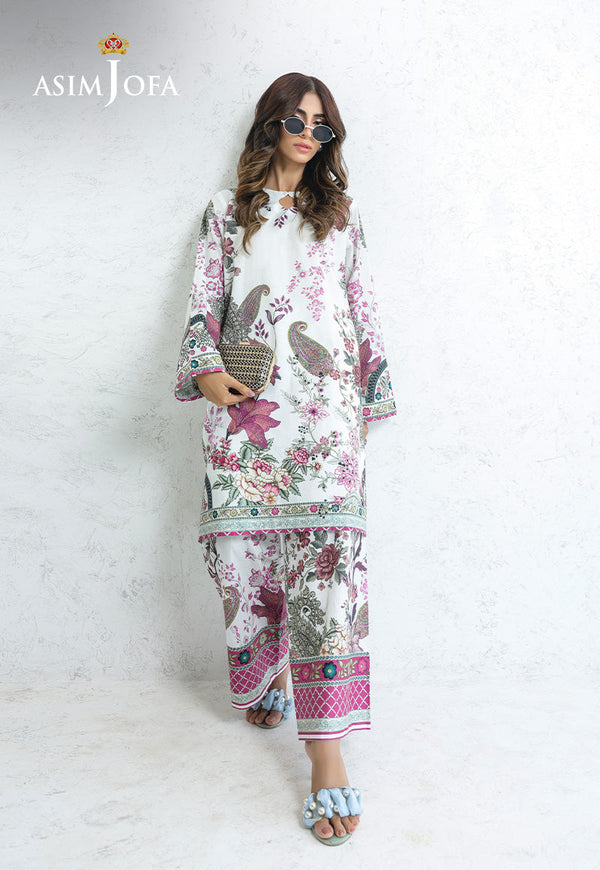 Daily Pret By Asim Jofa Stitched 2 Piece Cambric Collection'2025-AJPB-216 - Green