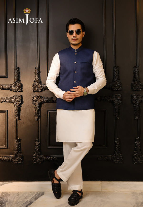 Asim Jofa  Ready To Wear Men Vol3 Ajmwc-03 Stitched Waistcoat 1 Pc