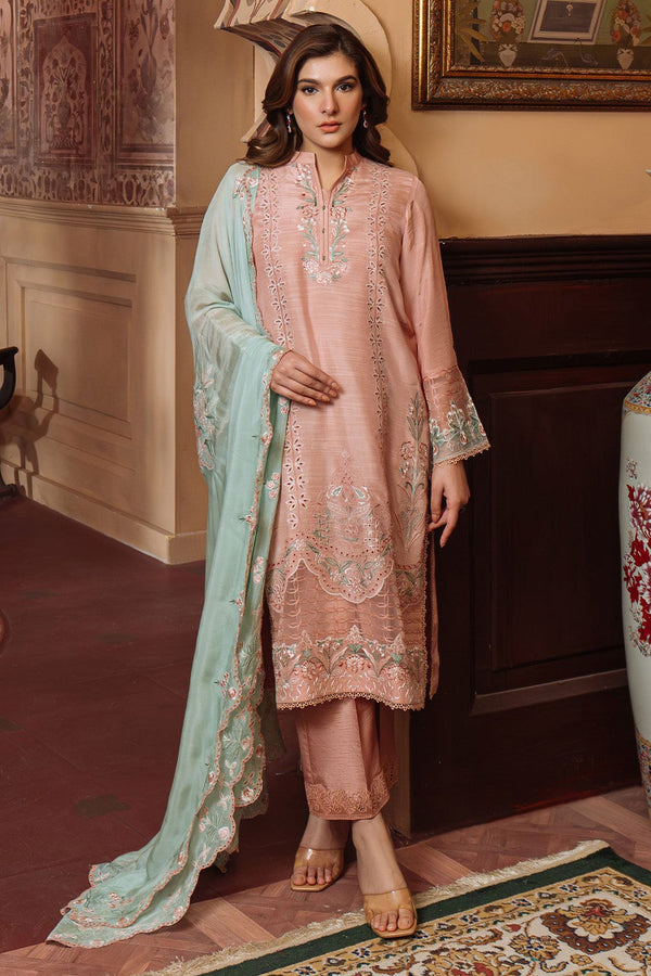 Festive Edit By Sahar Unstitched 3 Piece Emb Luxury Formals Collection'2025-04-Majestic Muse - Mauve