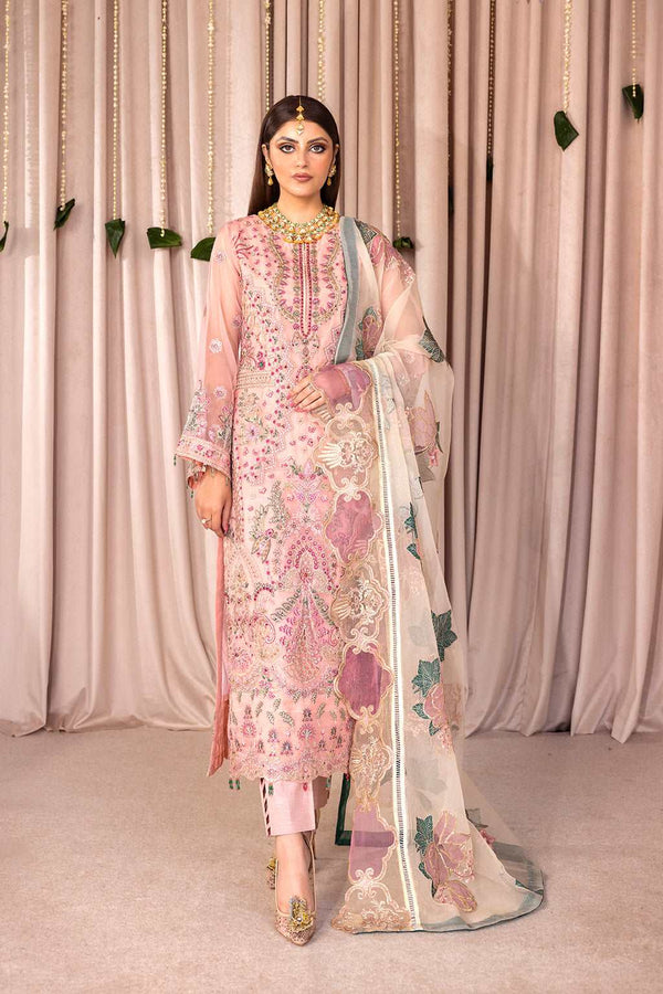 Romansiyyah By Emaan Adeel Unstitched 3 Piece Luxury Formals Collection'2023-RM-10 Iris