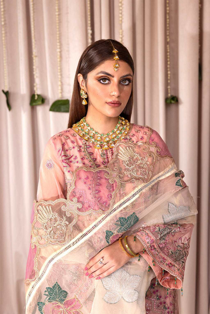 Romansiyyah By Emaan Adeel Unstitched 3 Piece Luxury Formals Collection'2023-RM-10 Iris
