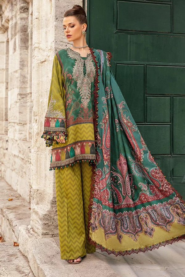 M Prints By Maria B Unstitched 3 Piece Cambric Fall Edit Collection'2024-MPT-2305-A