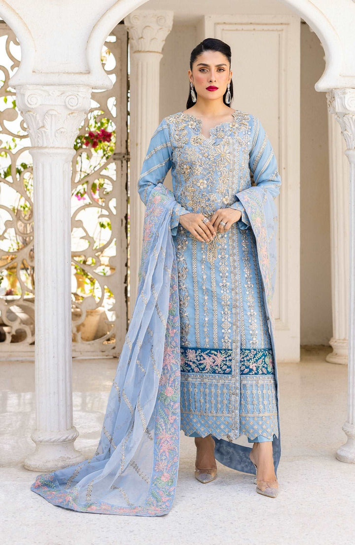 Zimal By Emaan Adeel Unstitched 3 Piece Luxury Formals Collection'2024-ZM 03 Arzish