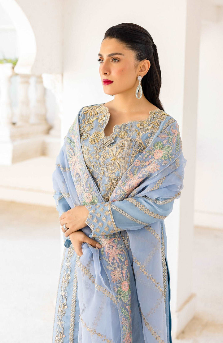 Zimal By Emaan Adeel Unstitched 3 Piece Luxury Formals Collection'2024-ZM 03 Arzish