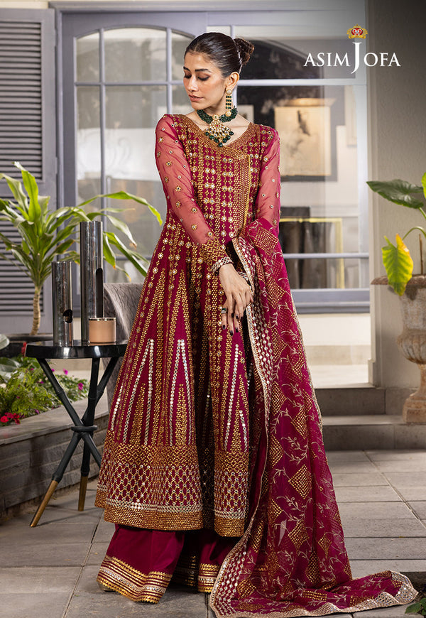 Asim Jofa Mera Haseen Jora - RTW Ajjh-08 Embroidered Organza 3 Pcs