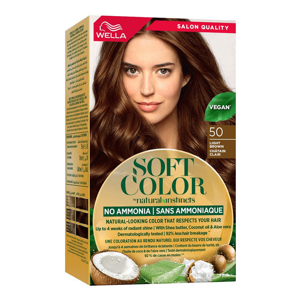 Wella - Wella Soft Kit 50 Light Brown 125 Ml