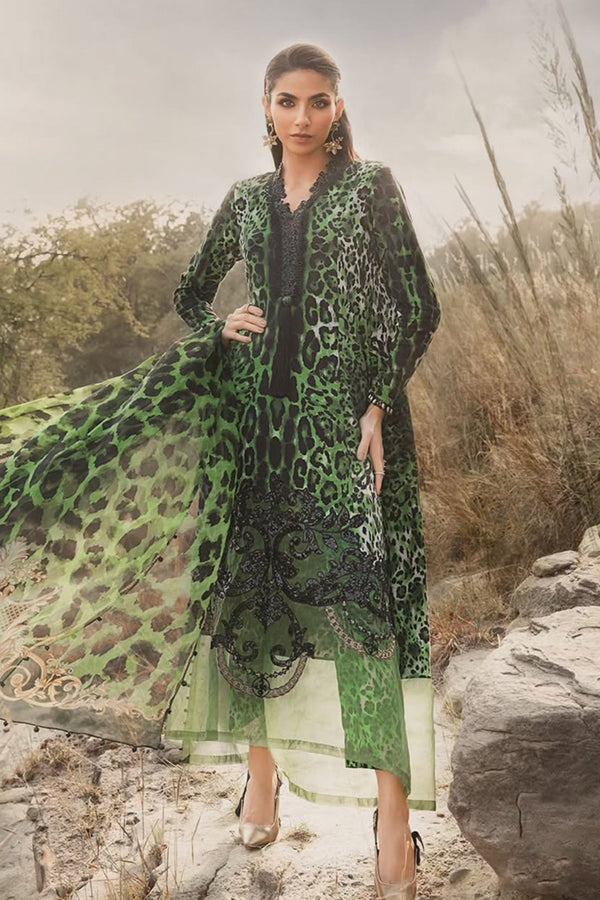 M Prints By Maria B Unstitched 3 Piece Winter Edition Collection'2024-09-A