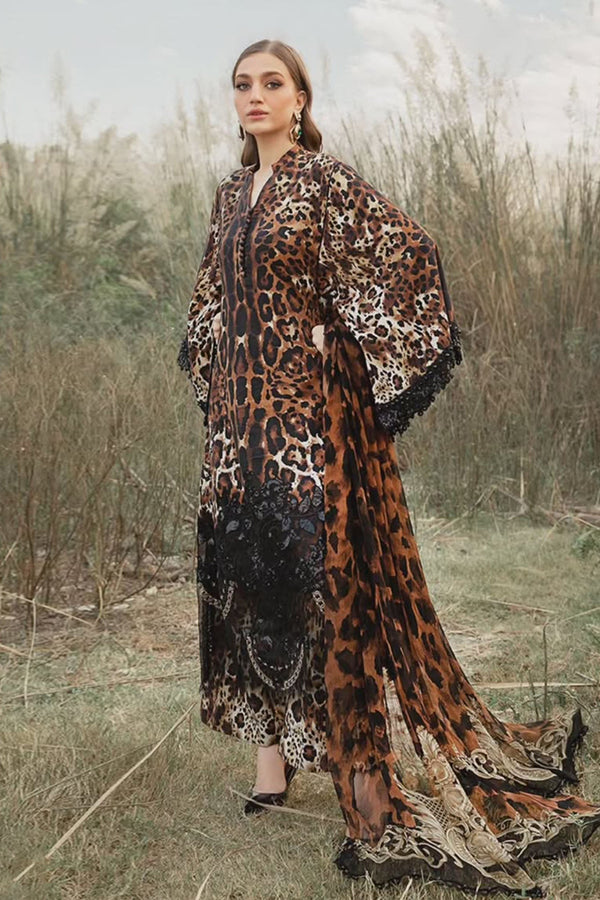 M Prints By Maria B Unstitched 3 Piece Winter Edition Collection'2024-09-B