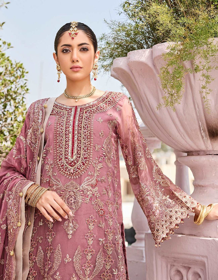 Emaan Adeel Unstitched 3 Piece Chiffon Eid Festive Collection'2023-FT-05