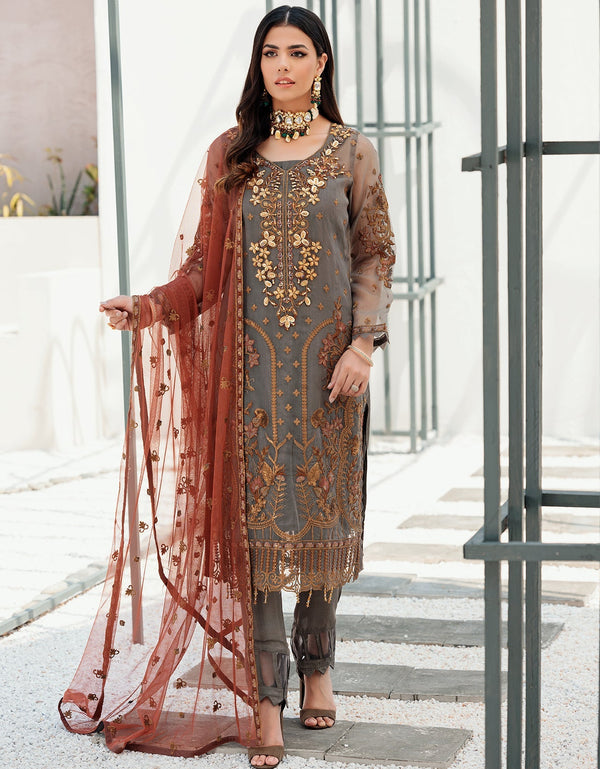 Nafasat By Emaan Adeel Unstitched 3 Piece Luxury Formals Collection'2024-NF-03