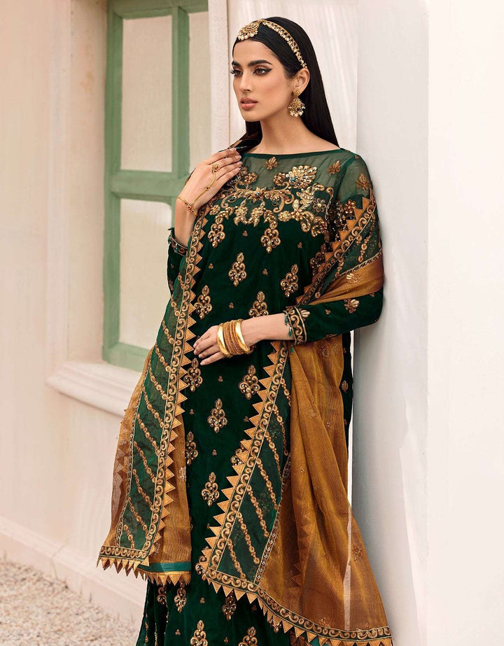 Makhmal By Emaan Adeel Unstitched 3 Piece Velvet Formals Collection'2024-MK-305