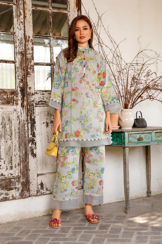 Maria B Unstitched M Basics Summer Lawn Collection'2023-MB-101-B