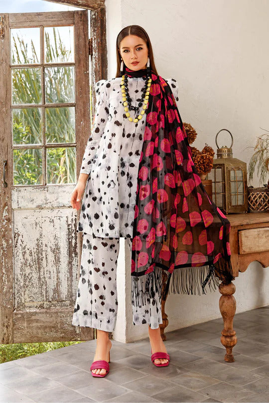 Maria B Unstitched M Basics Summer Lawn Collection'2023-MB-106-A