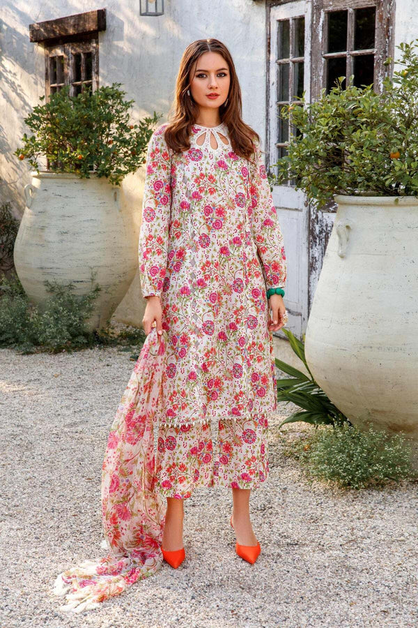 Maria B Unstitched M Basics Summer Lawn Collection'2023-MB-110-A