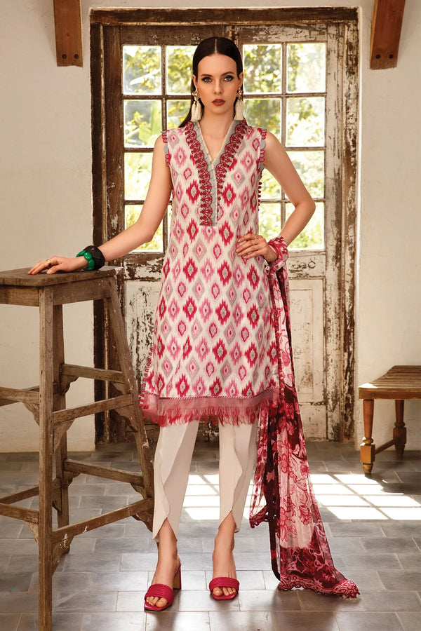 Maria B Unstitched M Basics Summer Lawn Collection'2023-MB-111-B