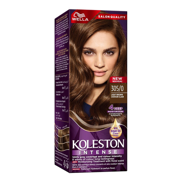 Wella - Koleston Semi Kits 305 0 Light Brown Ap-Dem