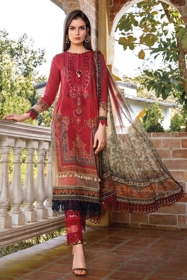 Maria B M Print Unstitched 3 Piece Spring Summer Vol-17 Collection'2023-MPT-12-B
