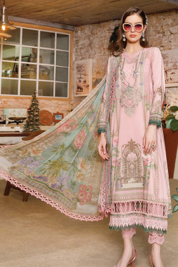 Maria B M Print Unstitched 3 Piece Spring Summer Vol-17 Collection'2023-MPT-13-A