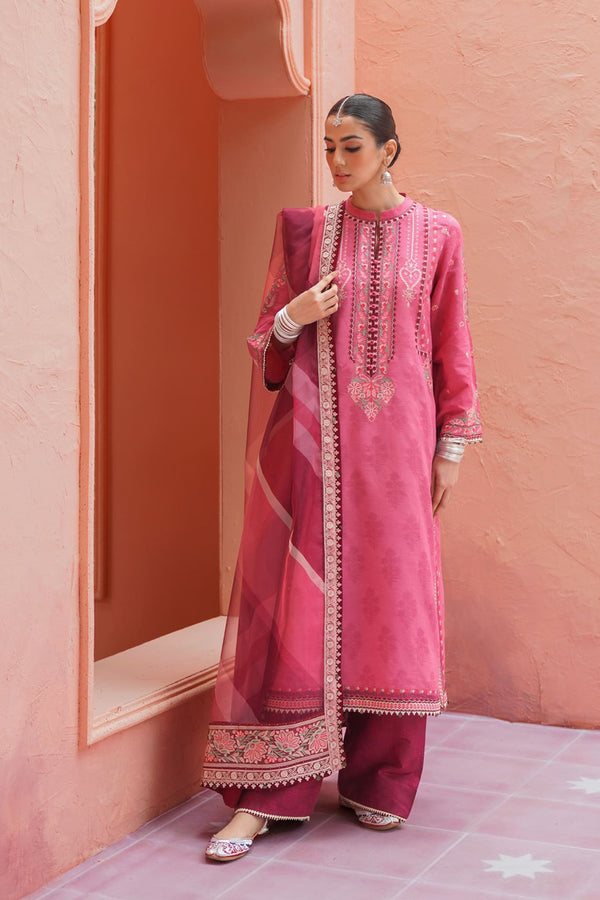 Zara Shahjahan Unstitched 3 Piece Embroidered Lawn Collection'2023-ZSJ-14-A