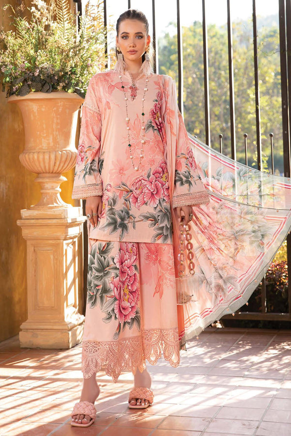 Maria B M Print Unstitched 3 Piece Spring Summer Vol-17 Collection'2023-MPT-14-A