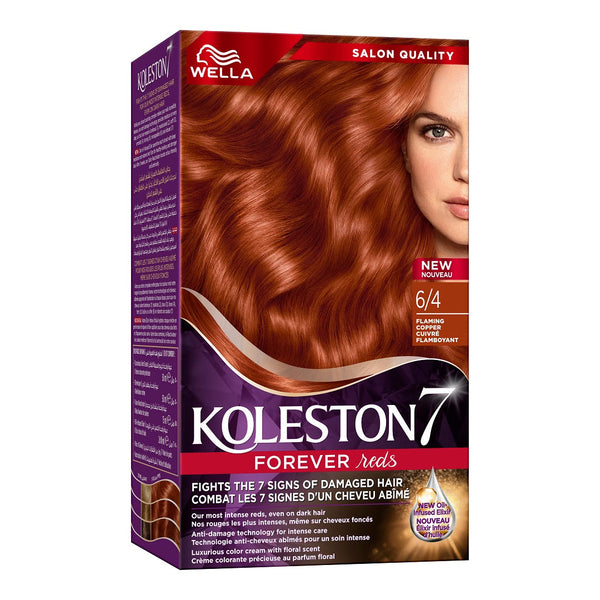Wella- Koleston Kit Dark Blond Copper 6/4 Menap