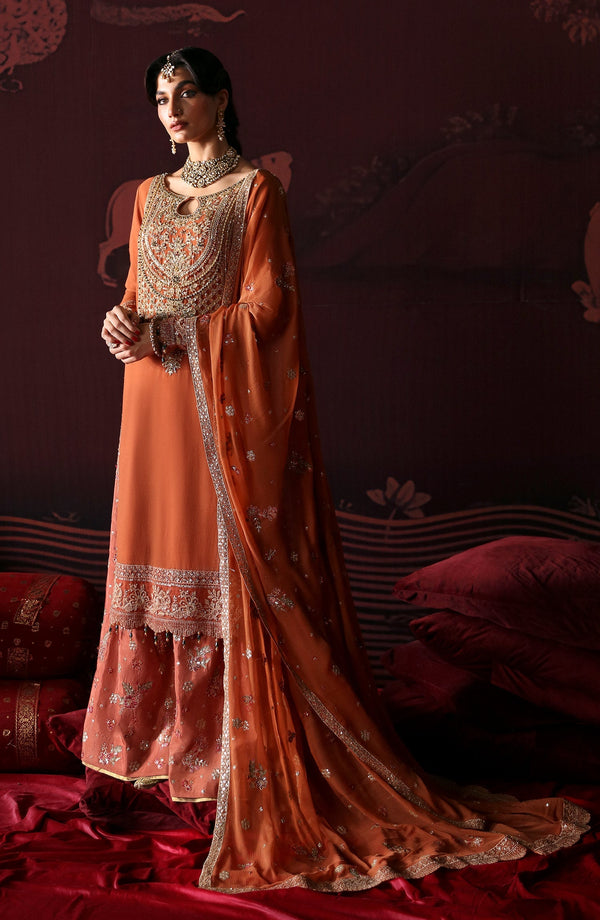 Devdas By Emaan Adeel Unstitched 3 Piece Formals Collection'2024-LEELA
