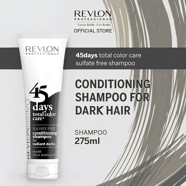 Revlon - Revlonissimo™ 45 Days Total Color Care Conditioning Shampoo - Radiant Darks 275ml