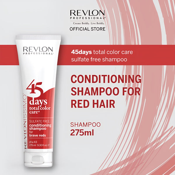 Revlon - Revlonissimo™ 45 Days Total Color Care Conditioning Shampoo - Brave Reds 275ml