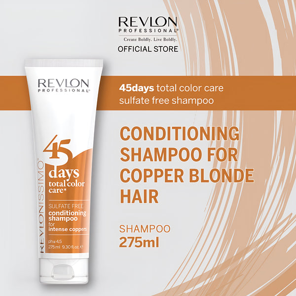 Revlon - Revlonissimo™ 45 Days Total Color Care Conditioning Shampoo - Intense Coppers 275ml