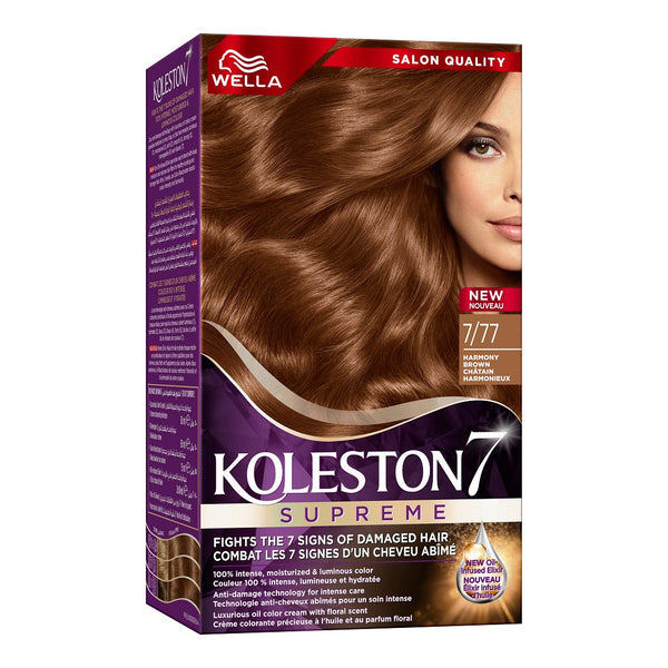 Wella- Koleston Kit 7 77 Seduc Brown Menap