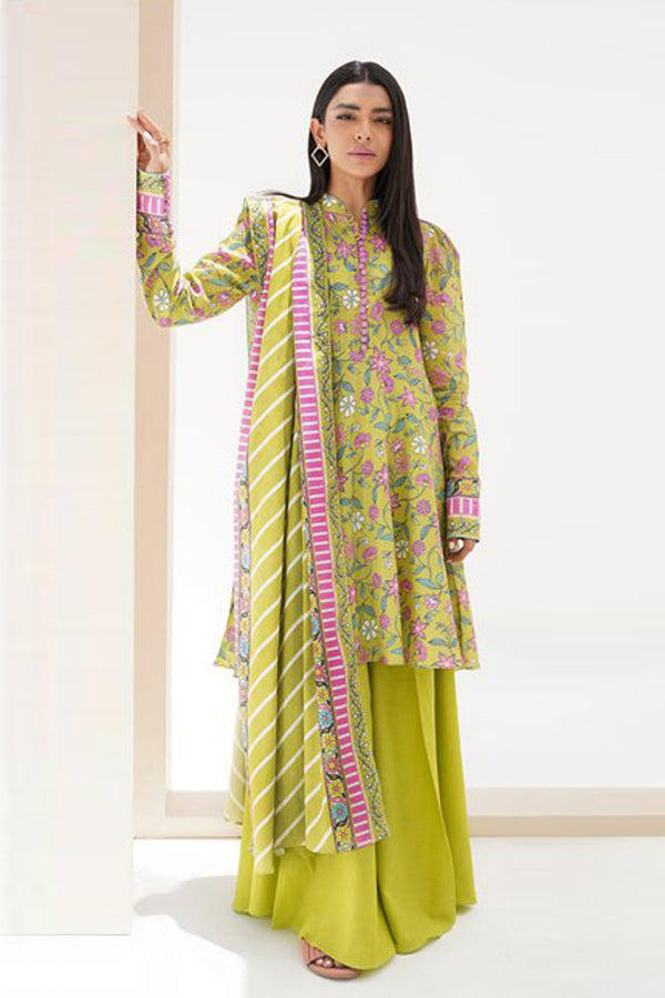 Zellbury Unstitched Printed & Emb Lawn Vol-04 Collection'2023-WU-405